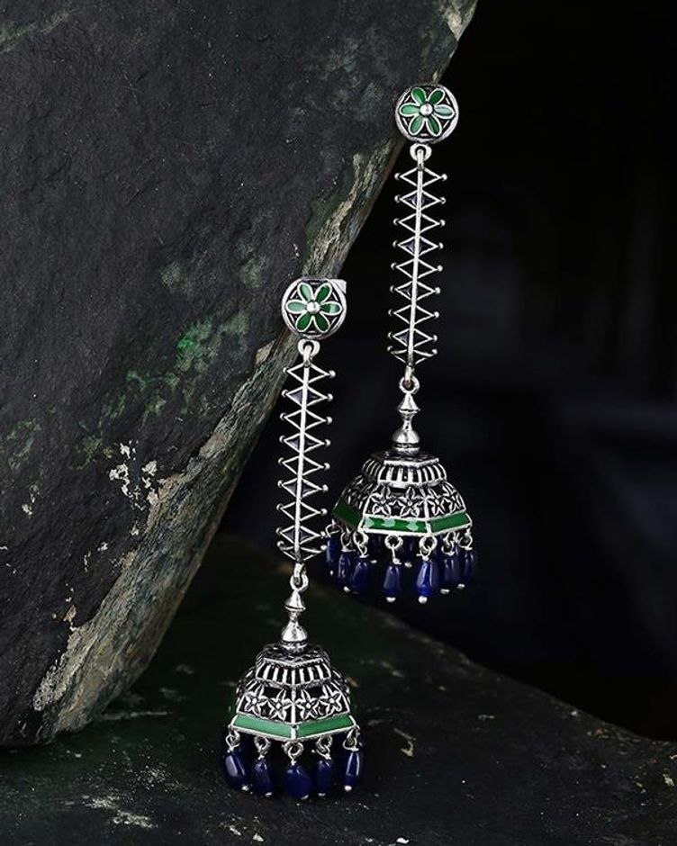 Mehrunisa Jhumka Drop Earrings